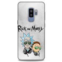 Samsung Galaxy S9 Plus Uyumlu Kılıf Rick And Morty (4) Koruma Kılıfı Eye Patch Morty