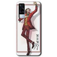 Vivo Y31 2021 HD Baskılı Kılıf + 9D Tam Ekran Koruyucu - Joker İskambil