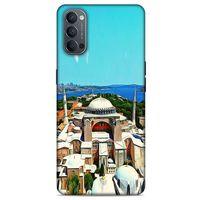 Oppo Reno 4 Kılıf Dünya Mimarisi (10) Full Koruma Kılıfı Ayasofya