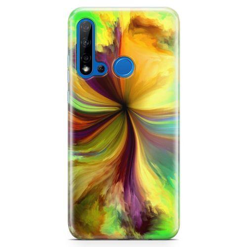 Huawei Nova 5i Kılıf Pisişik Renkler Arka Kapak Koruma Desenli Full Koruyucu