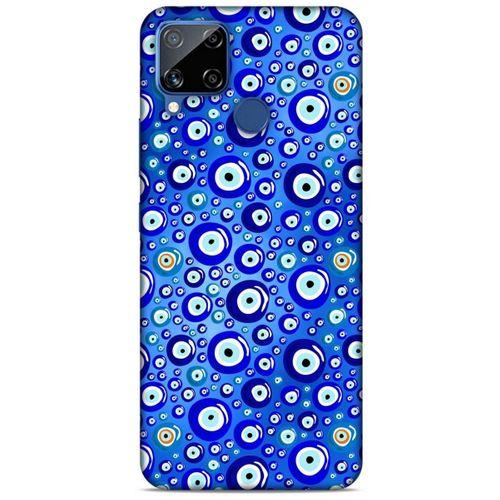 Nazarium (37) Desenli Silikon Kapak Oppo Realme C15 Kılıf
