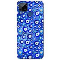Nazarium (37) Desenli Silikon Kapak Oppo Realme C15 Kılıf