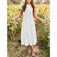 Kadın Kısa Kollu Kolları Volanlı Gipeli Aerobin Elbise