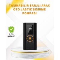 Dijital Göstergeli Taşınabilir Hava Kompresörü Güçlü Şişirme Performansı