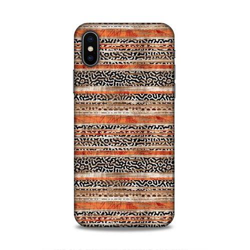 Apple Iphone X Uyumlu Kılıf Romans (16) Kalın Kılıf Leopar
