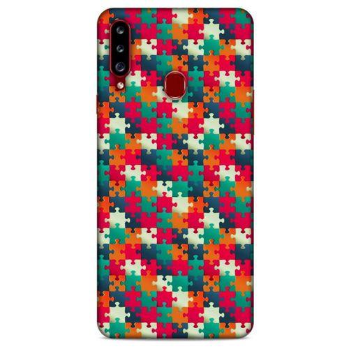 Geometrix 24 Samsung Galaxy A20s Kılıf Silikon Kapak