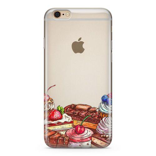 Apple iPhone 6 6s Kılıf Pasta Malzemeleri Arka Kapak Koruma Desenli Full Koruyucu
