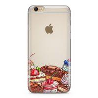 Apple iPhone 6 6s Kılıf Pasta Malzemeleri Arka Kapak Koruma Desenli Full Koruyucu