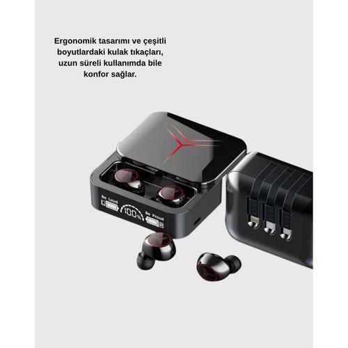 Powerbank Özellikli Bluetooth Kablosuz Kulaklık – Dokunmatik Kontrol, Uzun Pil Ömrü, Ergonomik Tasarım