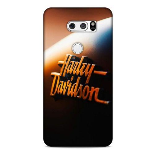 LG K50S Uyumlu Kılıf Motorsiklet (47) Crystal Flex Kılıf Harley