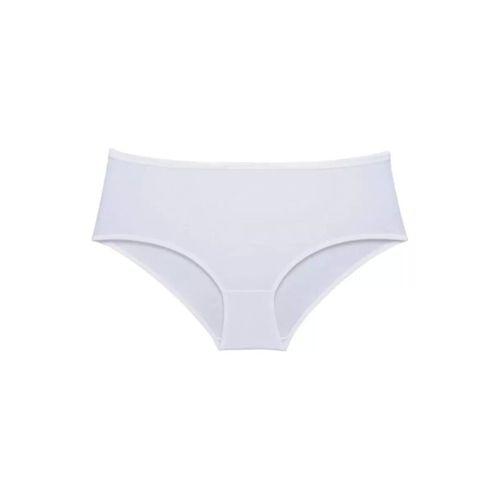 3 Adet Kadın Yüksek Bel Bato Külot Beyaz