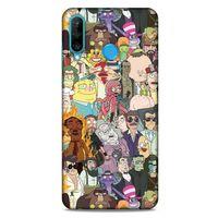 Huawei P30 Lite Uyumlu Kılıf Rick And Morty (33) Hybrid Kılıf Killer Rick