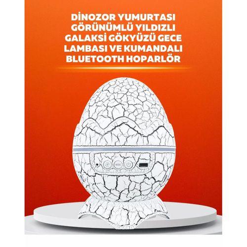 Dinozor Yumurtası Tasarımlı Projektörlü Gece Lambası