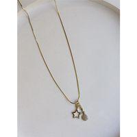 Xuping Yıldız Charm Kolye - Altın