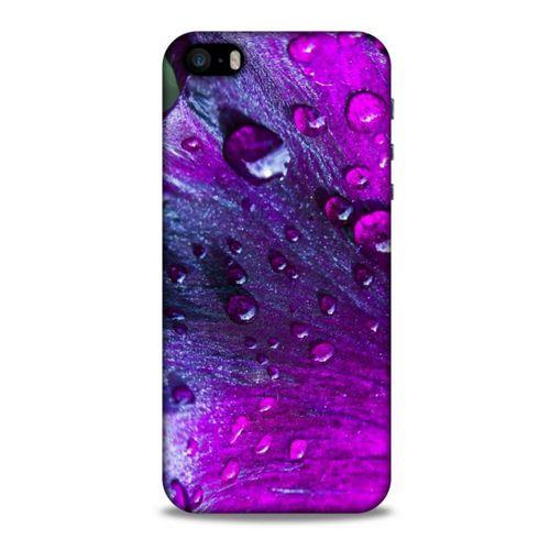 Apple iPhone SE Uyumlu Kılıf Mor Delisi (34) Slim Armor Kılıf Damlacık