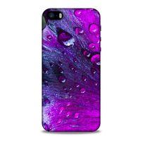 Apple iPhone SE Uyumlu Kılıf Mor Delisi (34) Slim Armor Kılıf Damlacık