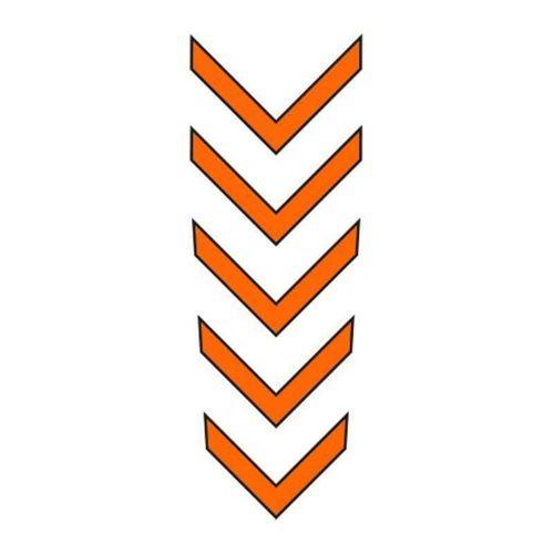 SEVGENT Cg Florasan Turuncu Çamurluk Üst Sticker