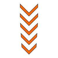 SEVGENT Cg Florasan Turuncu Çamurluk Üst Sticker