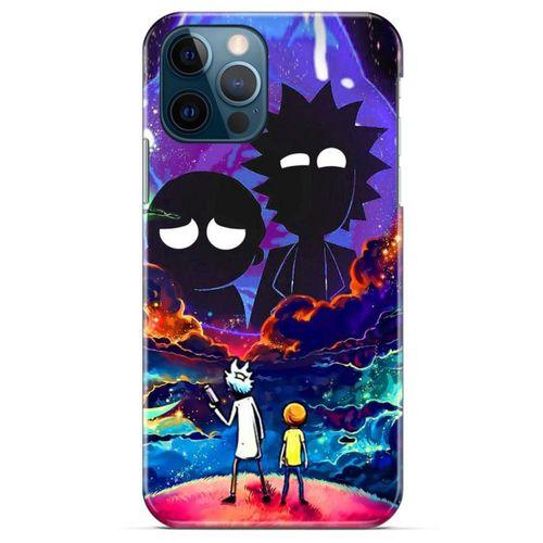 Apple iPhone 13 Pro Max Uyumlu Kılıf Rick And Morty (46) Core Armor Kılıf Decoy Ricks