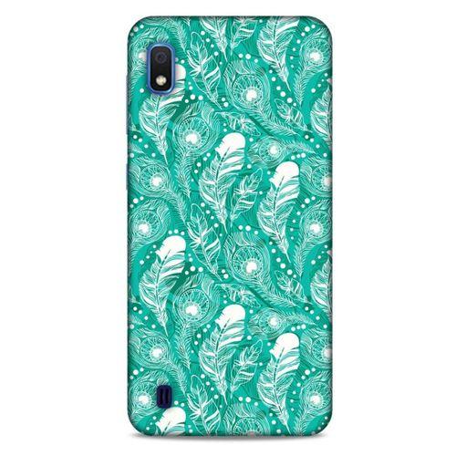 Samsung Galaxy A10 Kılıf Desenli Özel Seri Tüyler (45) Liquid Air Kılıf