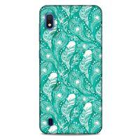 Samsung Galaxy A10 Kılıf Desenli Özel Seri Tüyler (45) Liquid Air Kılıf