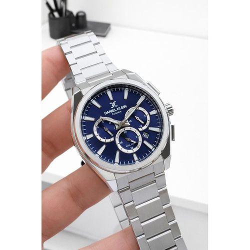 Daniel Klein İtalyan Tasarım Bilekli Hediyeli 2 Yıl Garantili Çelik Kordon Erkek Kol Saati Y14252.6
