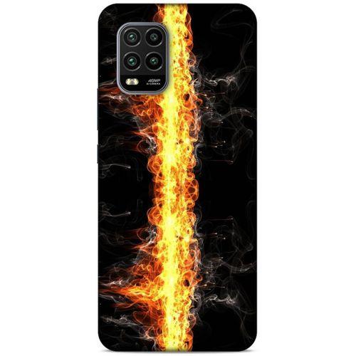 Lopard Xiaomi Mi 10 Lite Uyumlu Kılıf FireX (1) Kılıfı Ateş Hattı