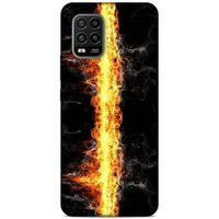 Lopard Xiaomi Mi 10 Lite Uyumlu Kılıf FireX (1) Kılıfı Ateş Hattı