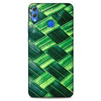 Lopard Huawei Honor 8x Uyumlu Kılıf Bahar (37) Silicone Cover Bambu Yaprak