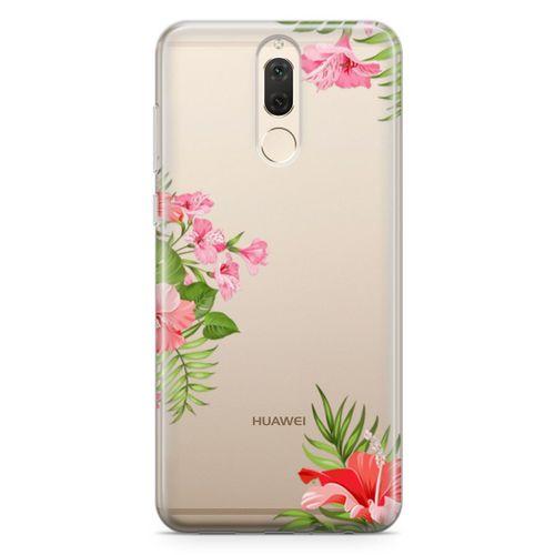 Huawei Mate 10 Lite Kılıf Apocynaceae Arka Kapak Koruma Desenli Full Koruyucu