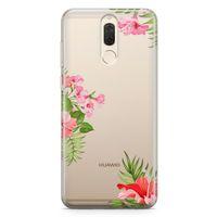 Huawei Mate 10 Lite Kılıf Apocynaceae Arka Kapak Koruma Desenli Full Koruyucu