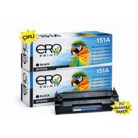 HP W1510A - 151A Çipli Muadil Toner - 3000 Sayfalık - 2'li Avantaj Paket