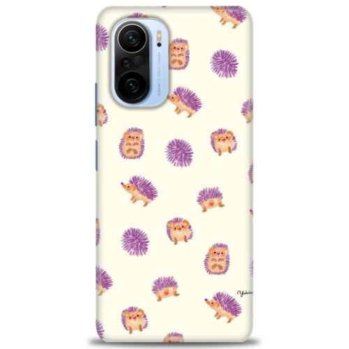 Xiaomi Poco F3 Kılıf HD Baskılı Kılıf - Minik Kirpiler + Tam Ekran Koruyucu