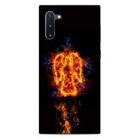Lopard Samsung Galaxy Note 10 Uyumlu Kılıf FireX (6) Silikon Kılıf Melek