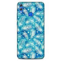 Huawei Honor 8x Kılıf Desenli Özel Seri Tüyler (42) Rugged Armor Kılıf