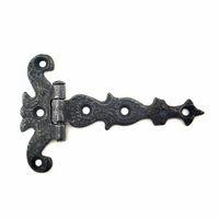 Antika Tarz Dekoratif Pirinç Kuyruklu Kelebek Menteşe - 63x100 Mm, Oksit