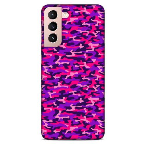 Huawei P Smart Z Uyumlu Kılıf Mor Delisi (26) Tpu Silikon Kılıf Kamuflaj