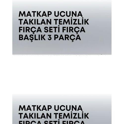 3’lü Matkap Ucu Temizlik Fırçası Seti Çok Amaçlı