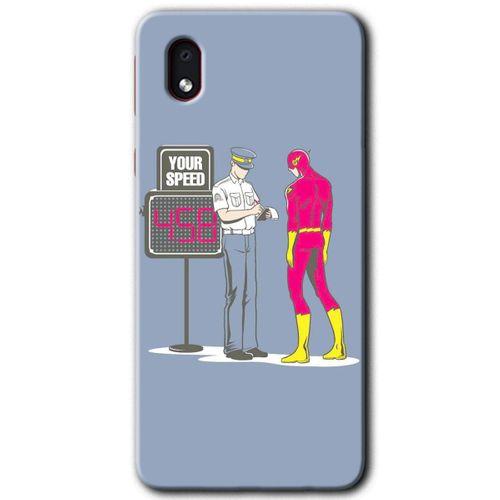 Samsung Galaxy A01 Core Kılıf HD Desen Baskılı Arka Kapak - Hız Limiti