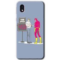 Samsung Galaxy A01 Core Kılıf HD Desen Baskılı Arka Kapak - Hız Limiti