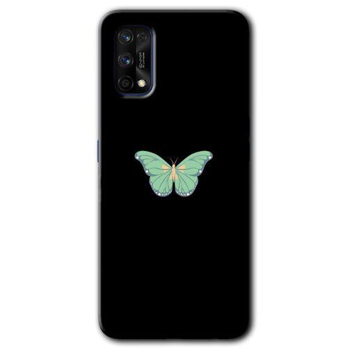 Realme 7 Pro Kılıf HD Desen Baskılı Arka Kapak - Butterfly Tree + Kırılmaz Cam