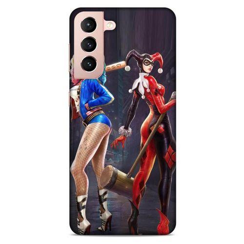Samsung Galaxy S21 Uyumlu Kılıf Harley Quinn (19) Kılıfları Kestane