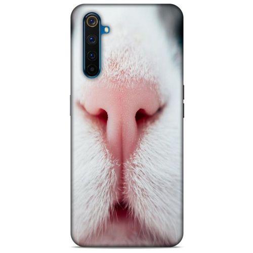 Lopard Oppo Realme 6 Pro Uyumlu Kılıf Kediler (20) Koruyucu Kılıf Şirin Burun
