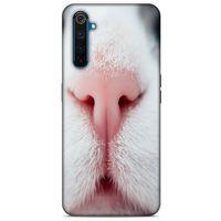 Lopard Oppo Realme 6 Pro Uyumlu Kılıf Kediler (20) Koruyucu Kılıf Şirin Burun