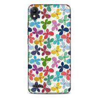 LG K20 2019 Kılıf Kelebek Etkisi (35) Fit Design Kılıf Karışık Renkli