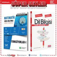 Çap Yayınları Matematik Fonksiyonlar 1 ve AKM Dil Bilgisi Soru Bankası Seti 2 Kitap