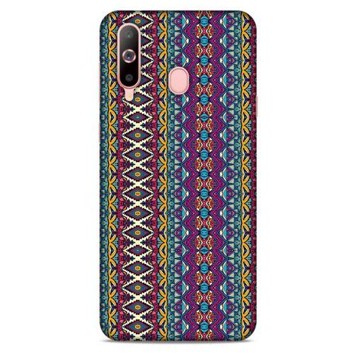 Ethnic Culture (95) Samsung Galaxy A60 Kılıf Silikon Kapak Desenli