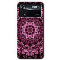 Poco x4 Pro Kılıf HD Desen Baskılı Arka Kapak + Temperli Cam - Mandala Patterns Kaleidoscope