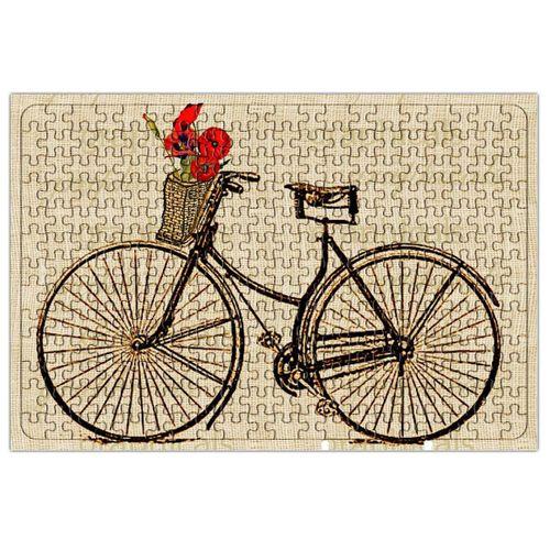 Bisiklet Karanfilli Puzzle 240 Parça Yapboz