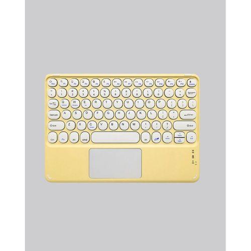 Bluetooth Kablosuz Klavye – İnce Slim Model, Tablet Ve Akıllı Tv Uyumlu, Sessiz Tuşlu Taşınabilir Klavye